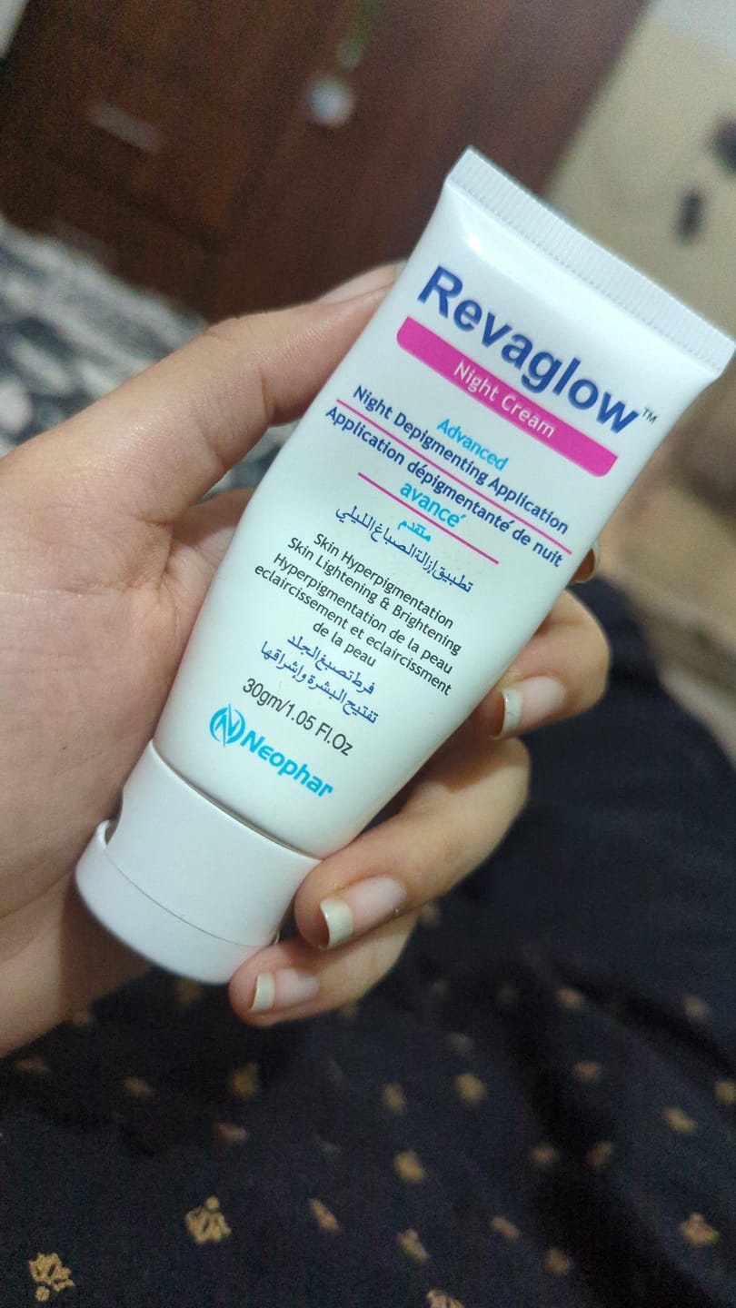 Customer photo review of Revaglow Night Cream