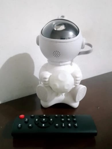 Customer photo review of Astronaut Galaxy Projector