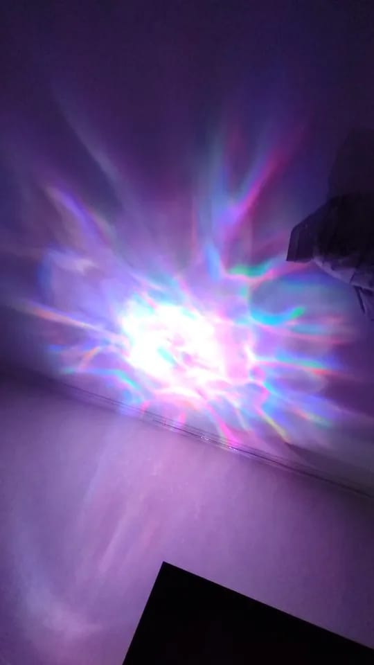 Customer photo review of Astronaut Galaxy Projector