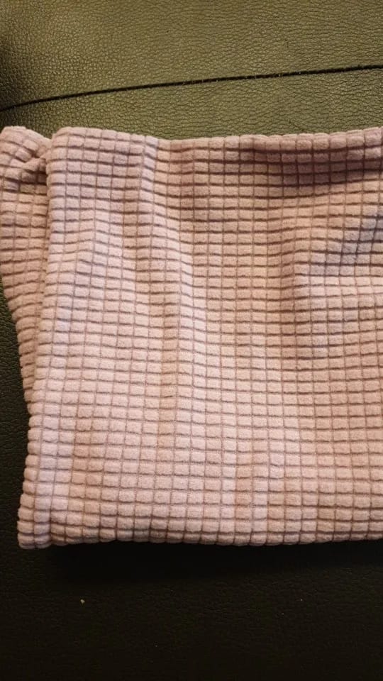 Customer photo review of Ribbed Corduroy Cushion Cover