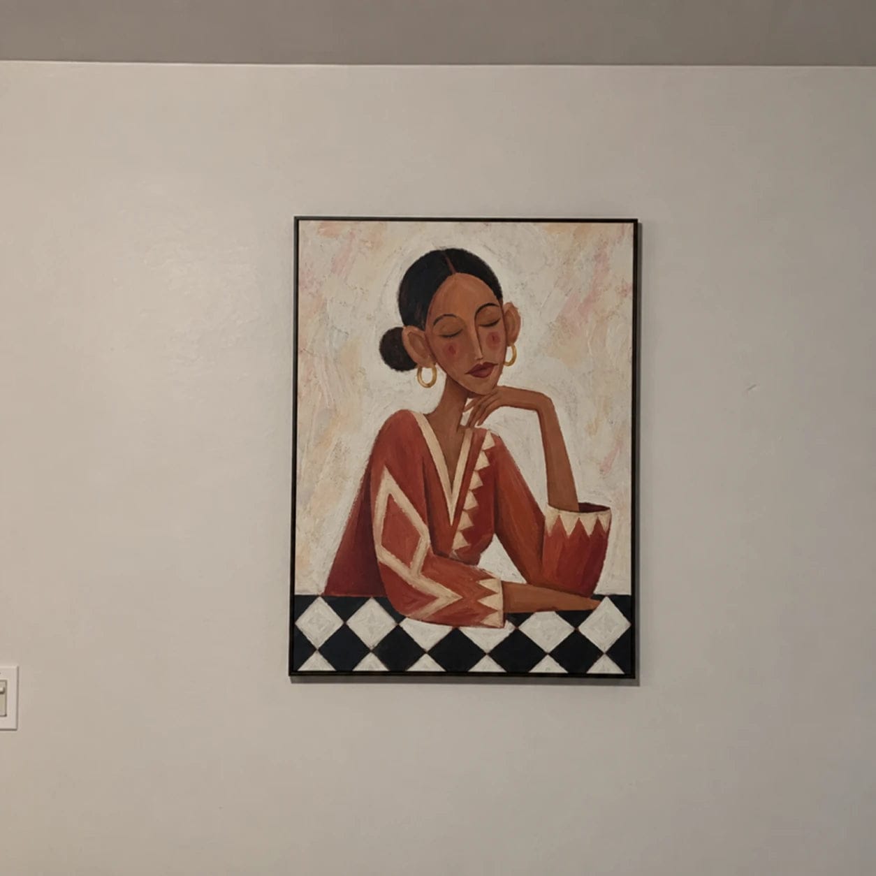 Customer photo review of Modern Folk Art ｜ Terracotta Grace