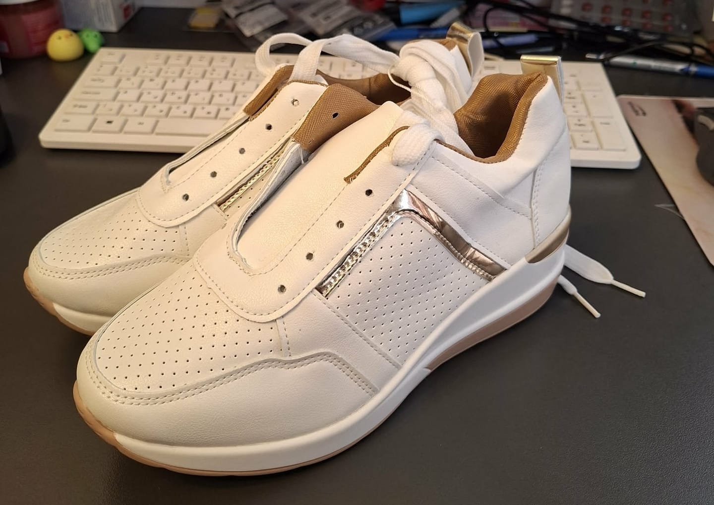 Customer photo review of ELEVATESHOES GLINTY