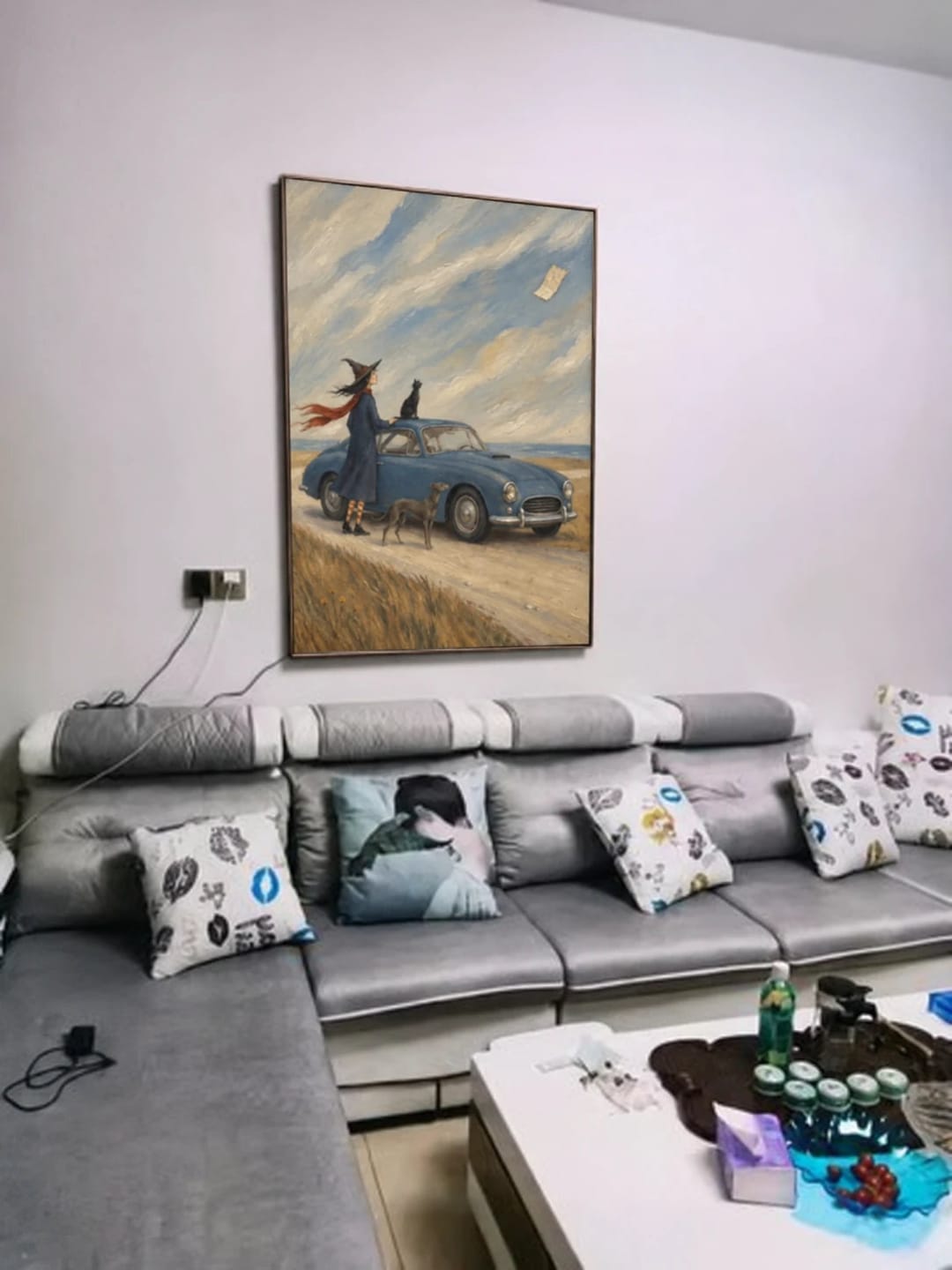 Customer photo review of Modern Folk Art｜Coastal Road Companions