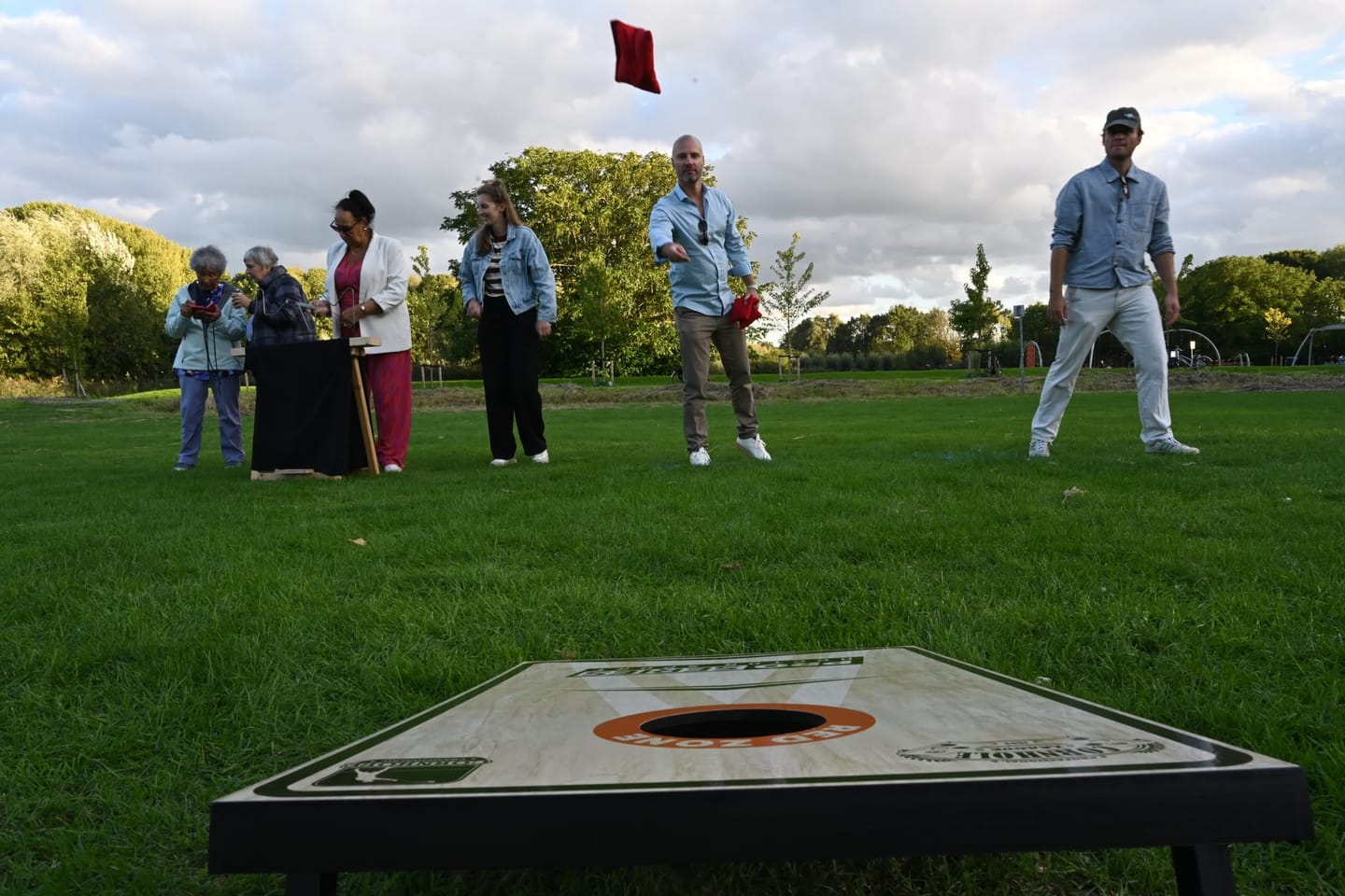 Customer photo review of Cornhole Pro Set 90x60 cm