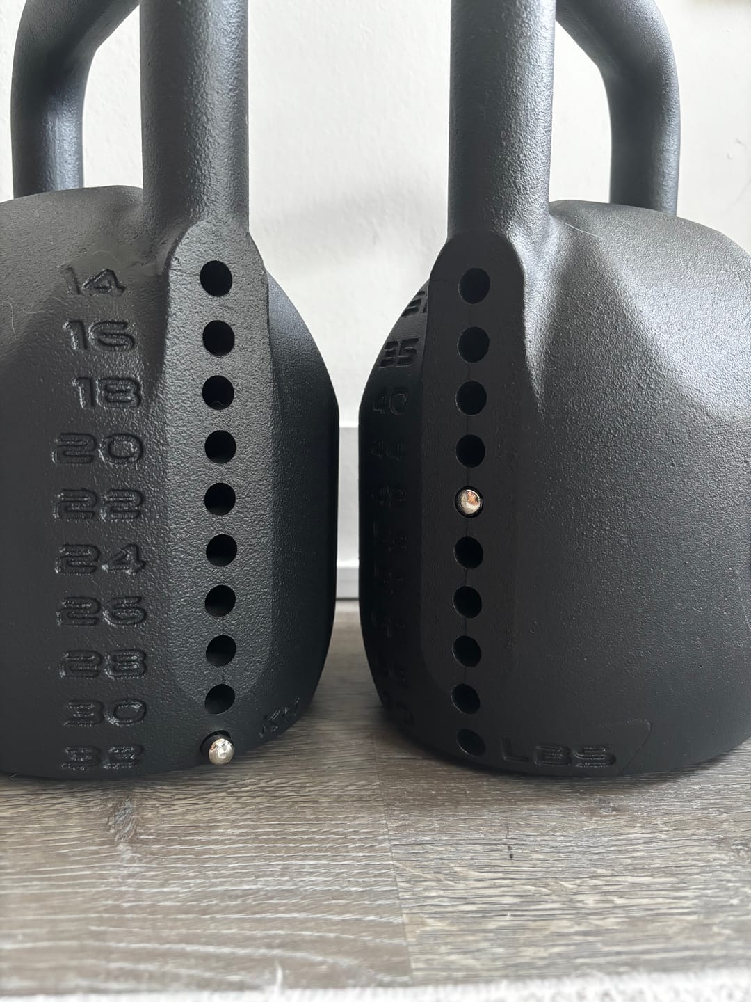 Customer photo review of FA Adjustable Kettlebell