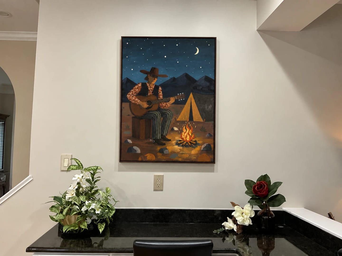 Customer photo review of Modern Folk Art ｜Ember Nocturne