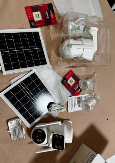 Customer photo review of 4G CCTV 2K HD 360° - Single & Dual Lens | No WiFi, No Power Needed | LIFETIME FREE 4G DATA INCLUDED