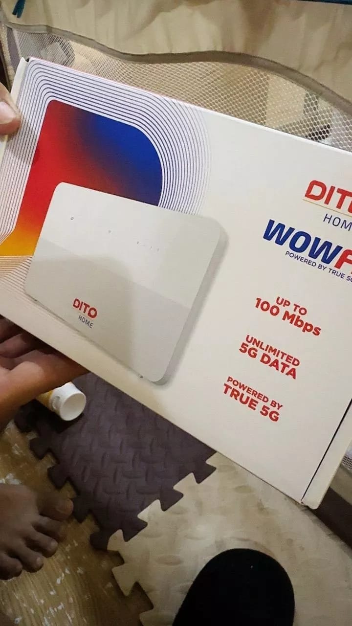 Customer photo review of DITO Home WoWFi Pro w/ Unli Data for 15/30Days