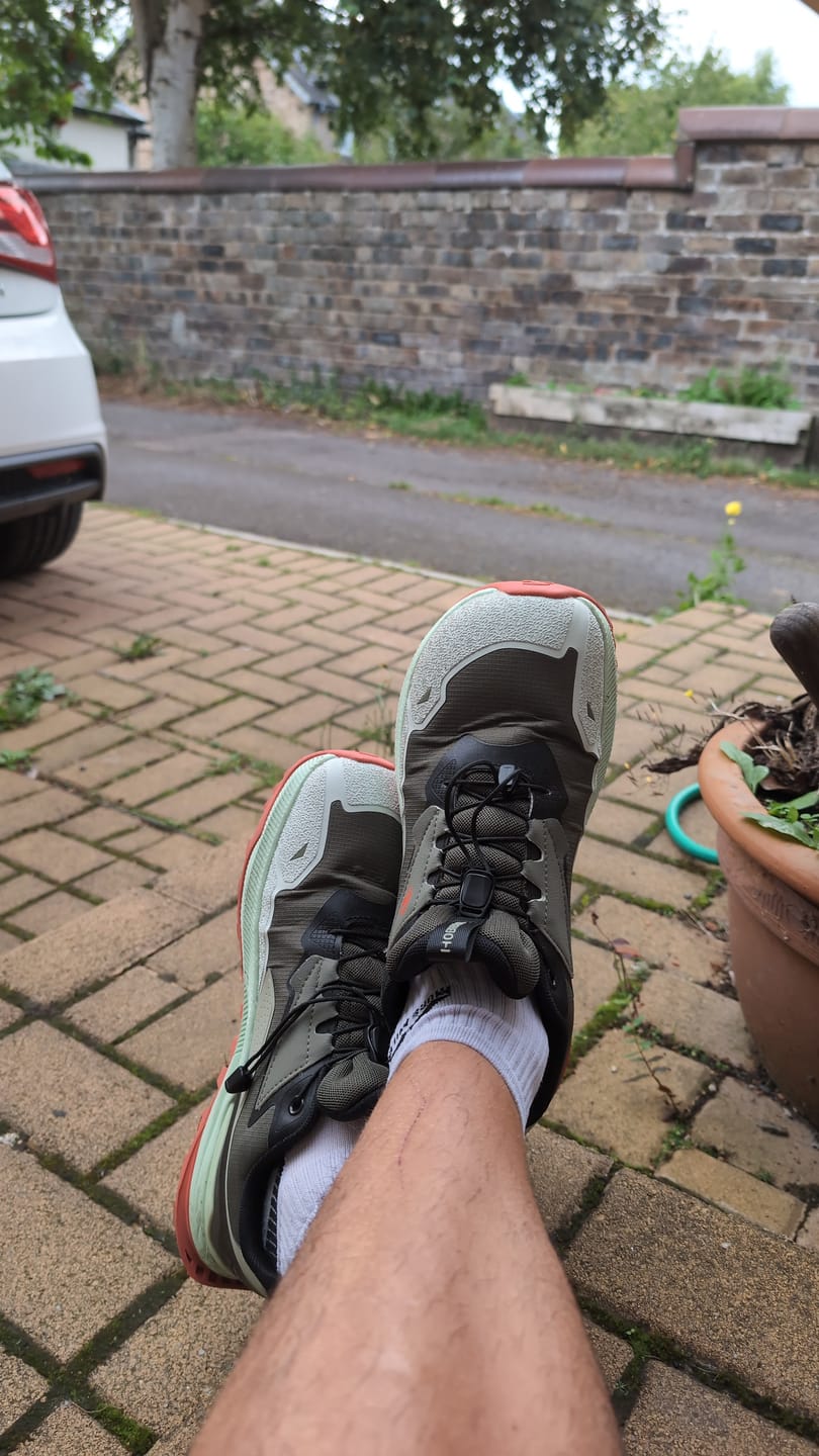 Customer photo review of Stratus - Wide Toe Sneakers
