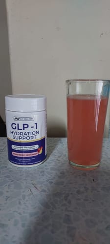 Customer photo review of My Wellness GLP-1 Hydration Support Strawberry Lemonade 200g (Sugar Free)