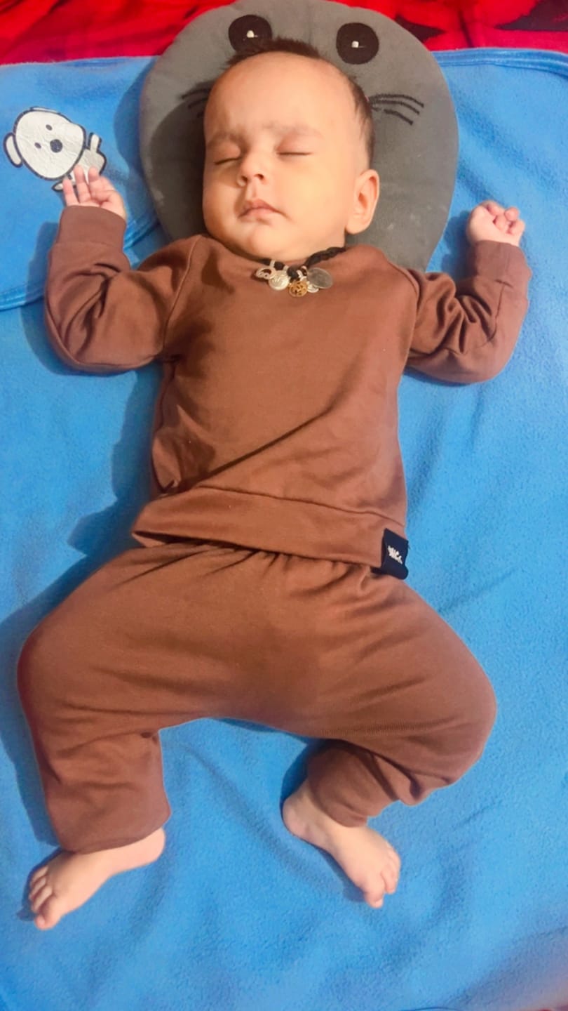 Customer photo review of Easy Romper Brown + Green - Pack of 2