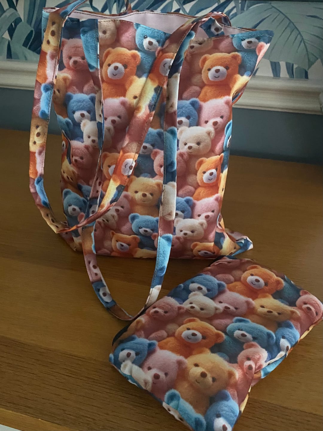 Customer photo review of Teddy Friends Polycotton Fabric
