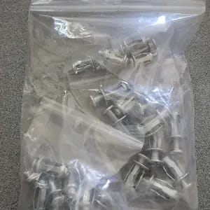 Customer photo review of GripNut Jack Nut Kit