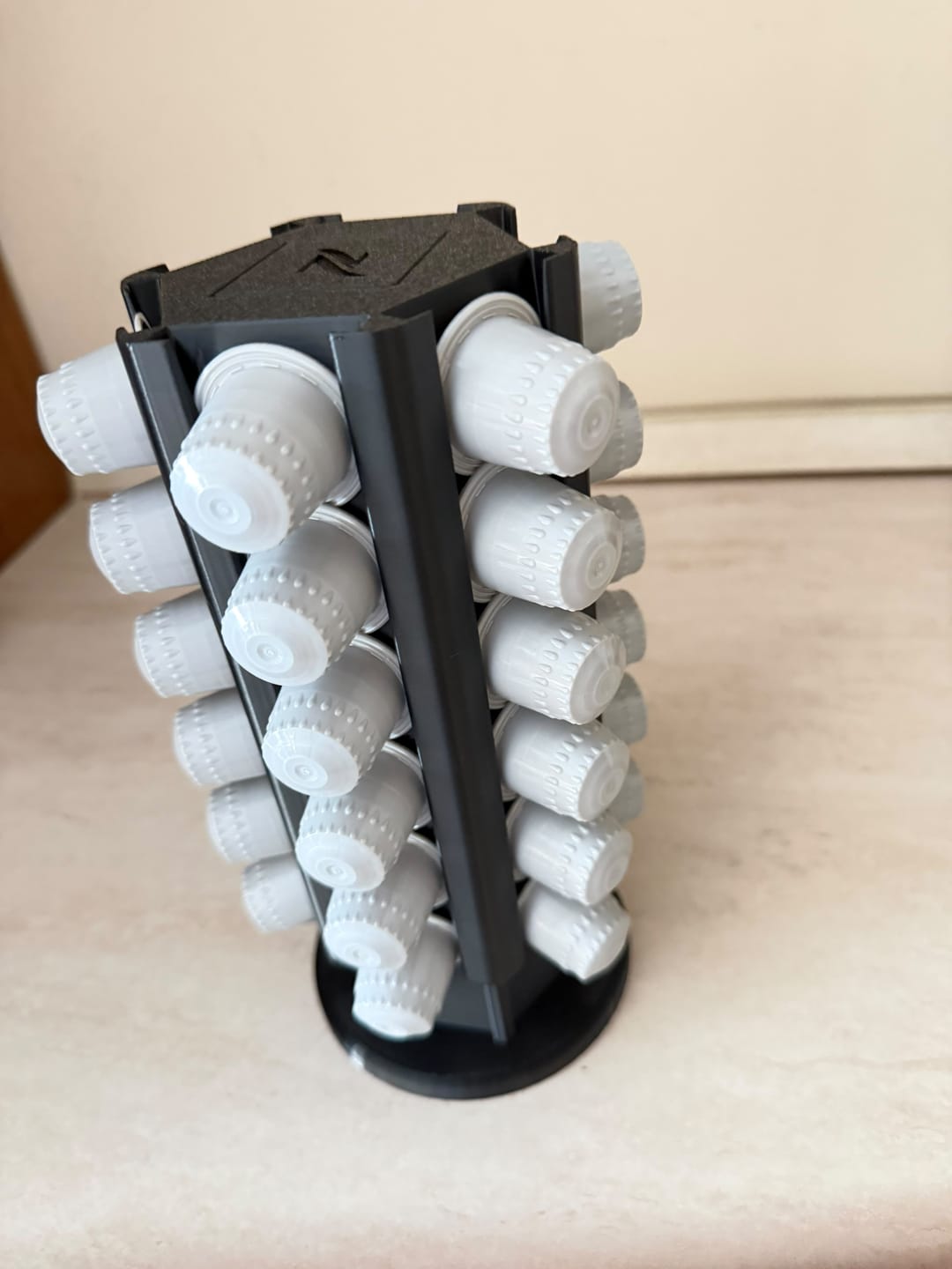 Customer photo review of Portacapsule Girevole a Torre
