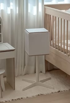 Customer photo review of 静音設計コンパクト空気清浄機  (Air Cube One)