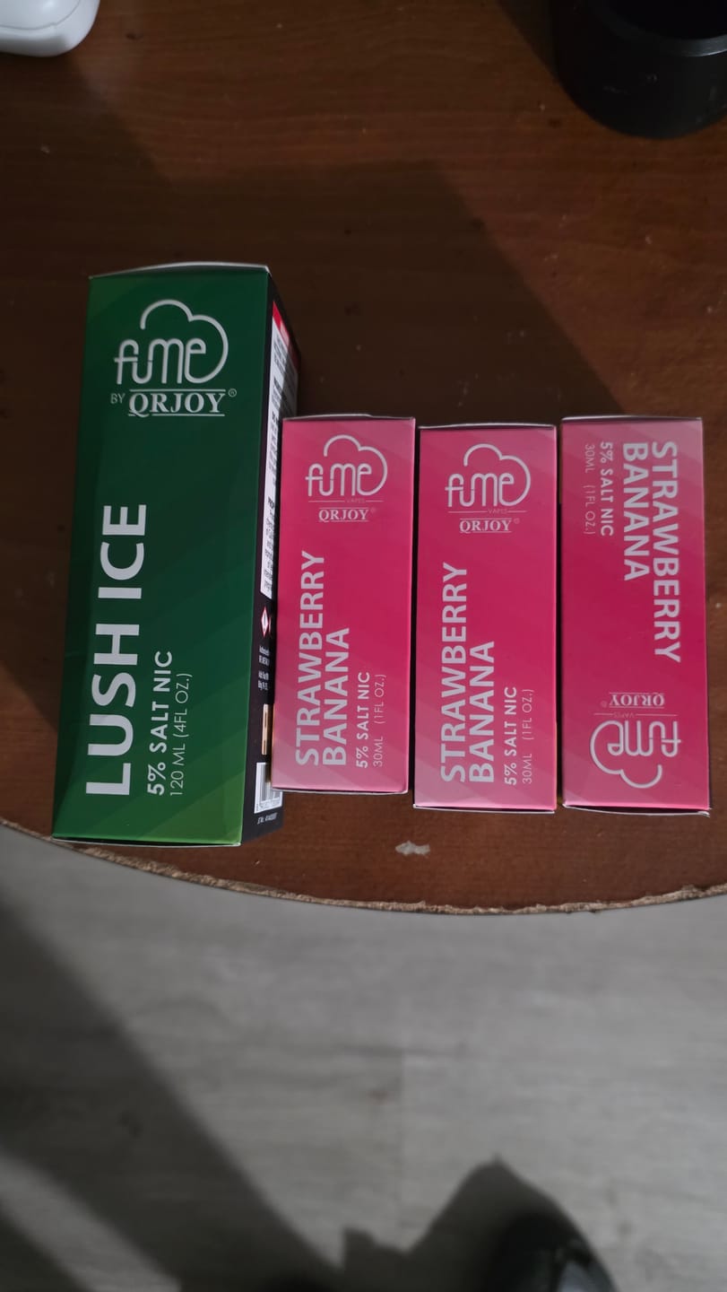 Customer photo review of Fume E-Liquid l Salt Nicotine 5% Nic 120 ML