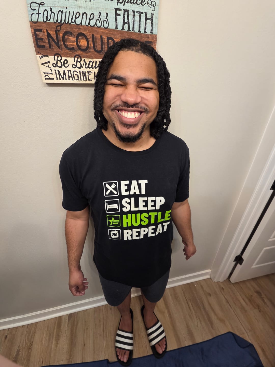 Customer photo review of The Cycle Tee