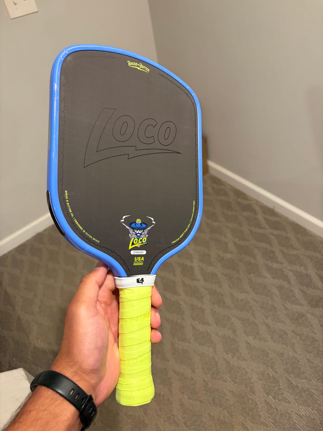 Customer photo review of The Loco 16mm Pickleball Paddle Standard (Paddle only)