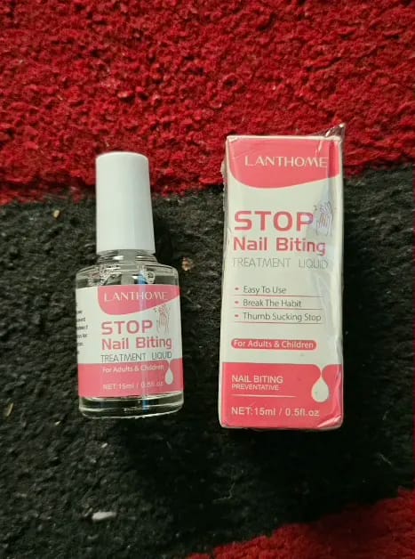 Customer photo review of Krelune Nail Biting Stopper