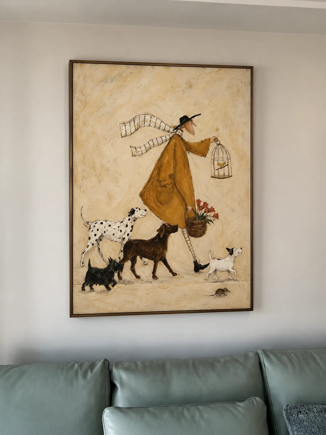 Customer photo review of Modern Folk Art｜Birdsong Walking Parade