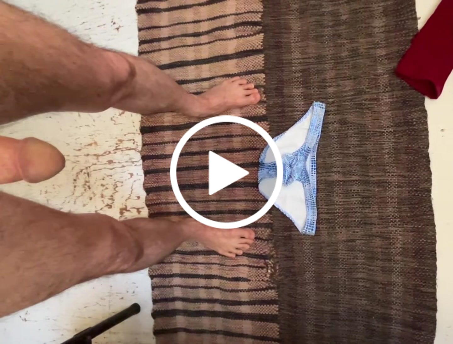 Customer video review of Men's Shimmer Snakeskin Pouch Briefs