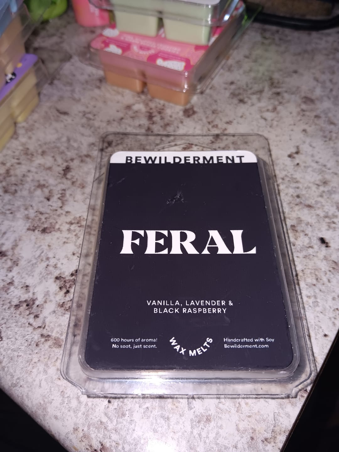 Customer photo review of Feral Wax Melts