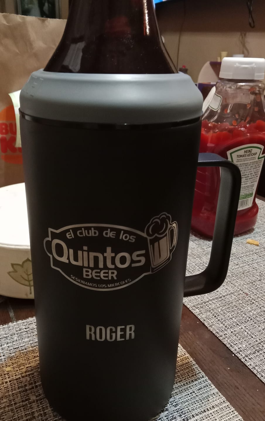 Customer photo review of Master Holder Porta Caguamon | Termo 1.18 L