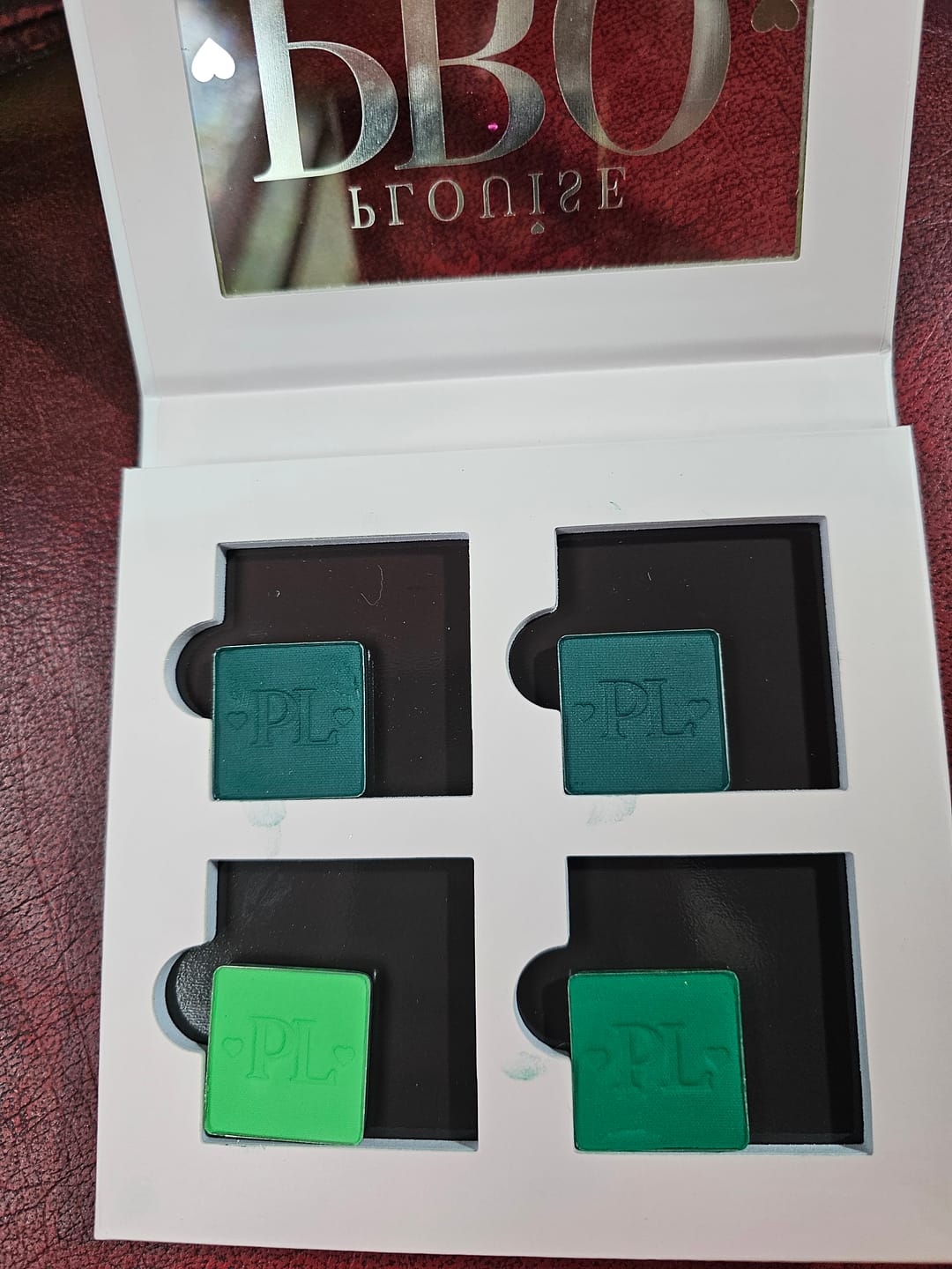 Customer photo review of Magnetic Pro Single Eyeshadow Pan