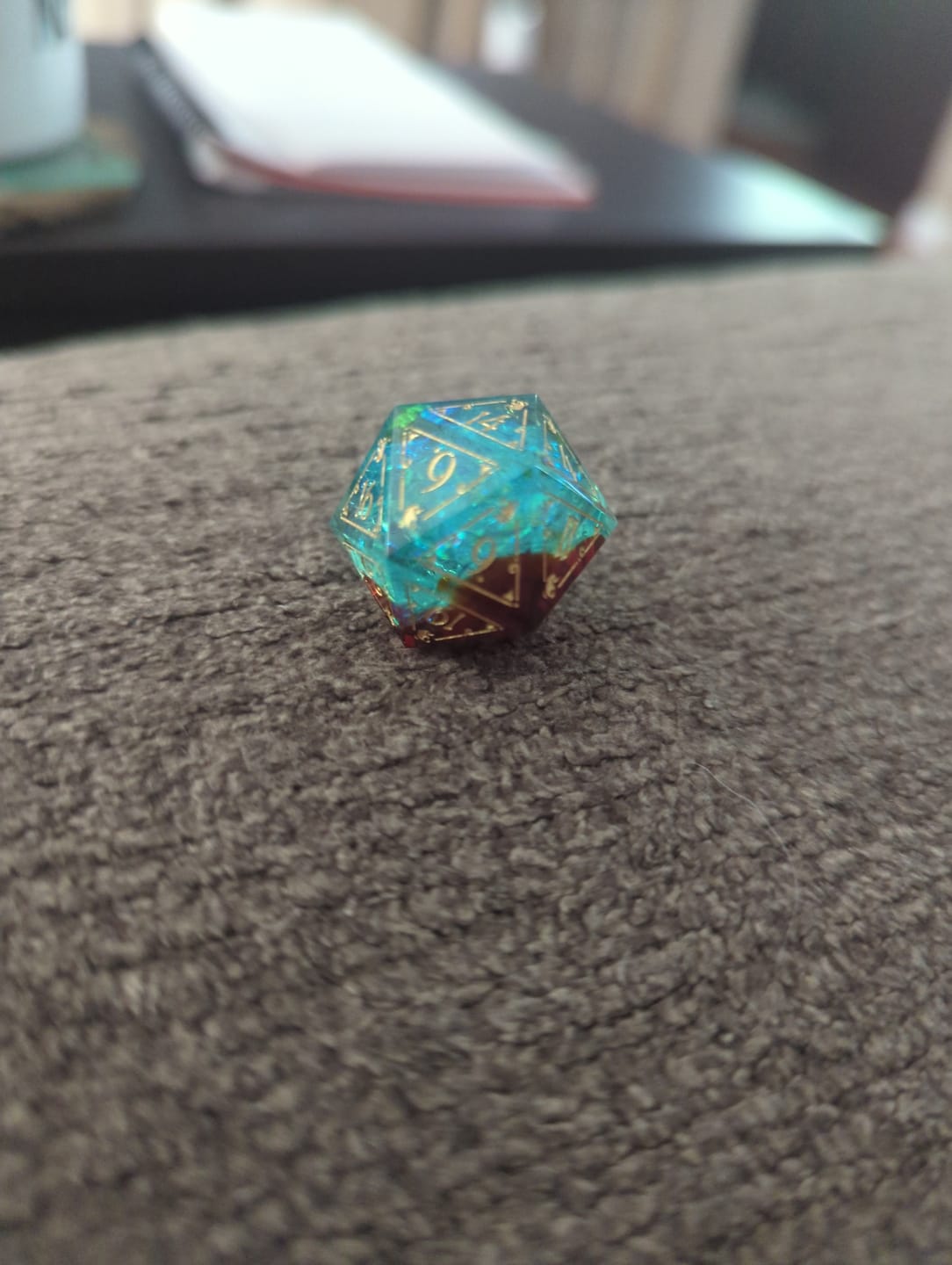 Customer photo review of Water/Fire/Air/Earth Dice Set Collection