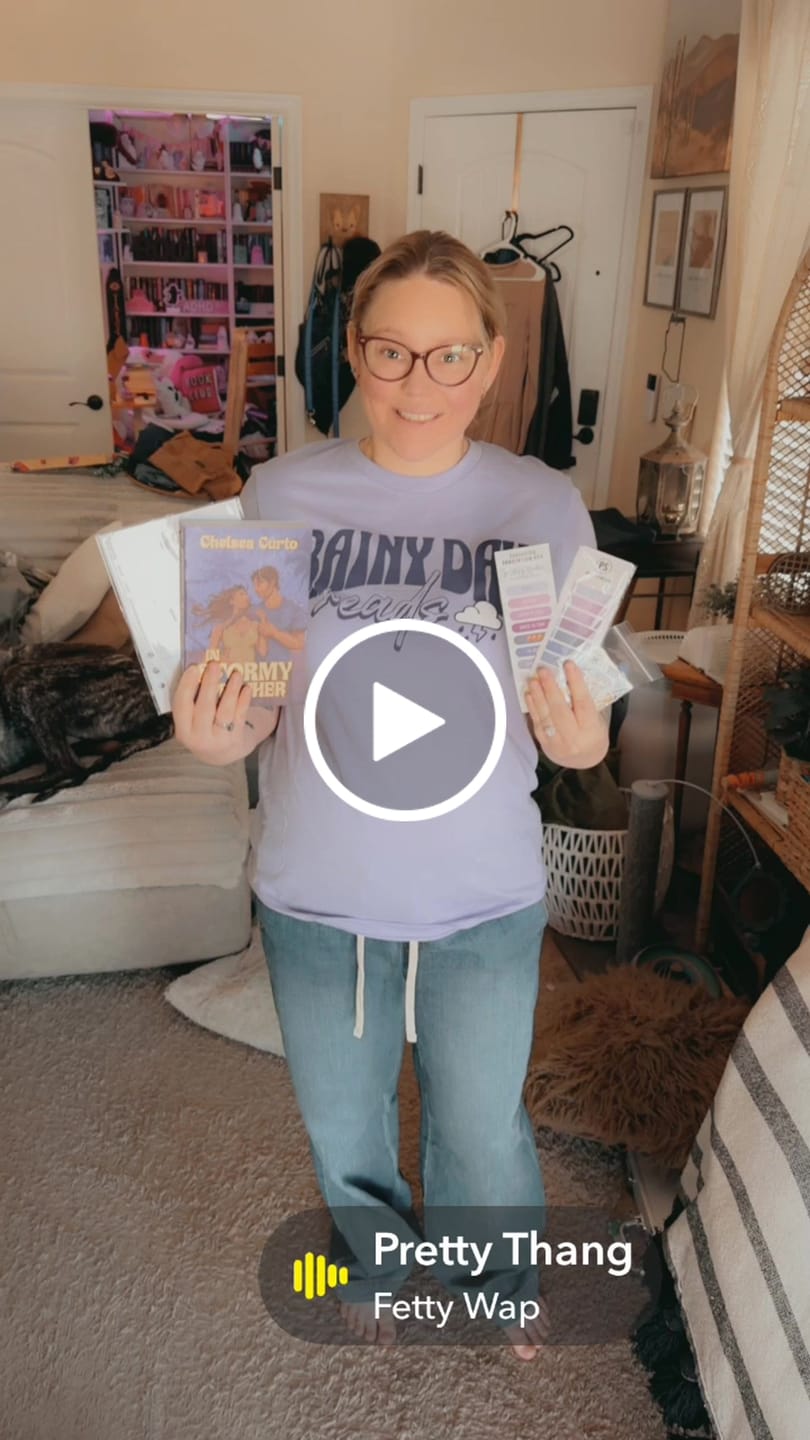 Customer video review of probably smut book club subscription
