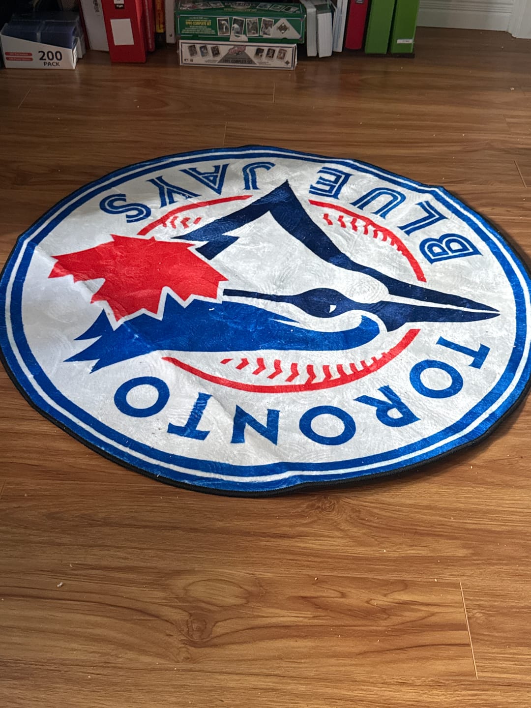 Customer photo review of Toronto Blue Jays Rug