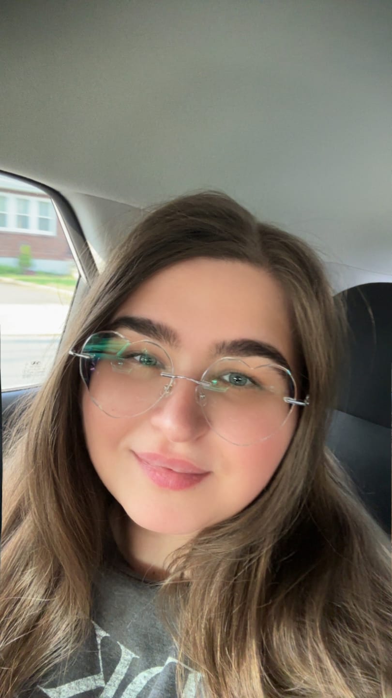 Customer photo review of Lovie Eyeglasses