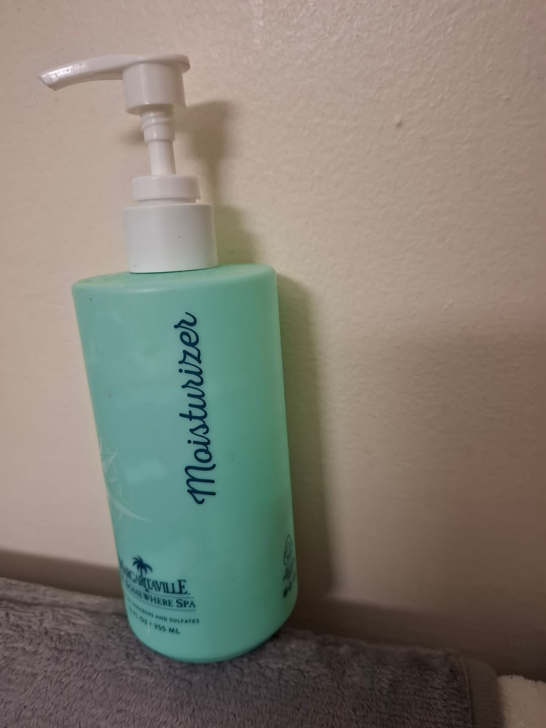 Customer photo review of Margaritaville Moisturizer