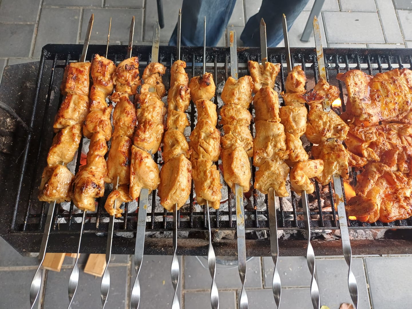 Customer photo review of Hähnchen-Schaschlik Teriyaki – exotisch & grillbereit | mySchaschlik