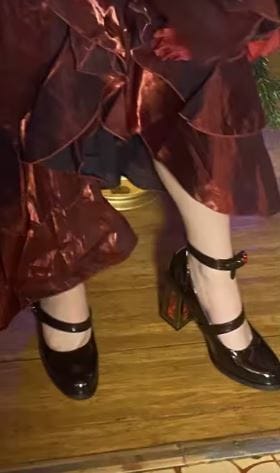 Customer photo review of Thorn Mary Janes