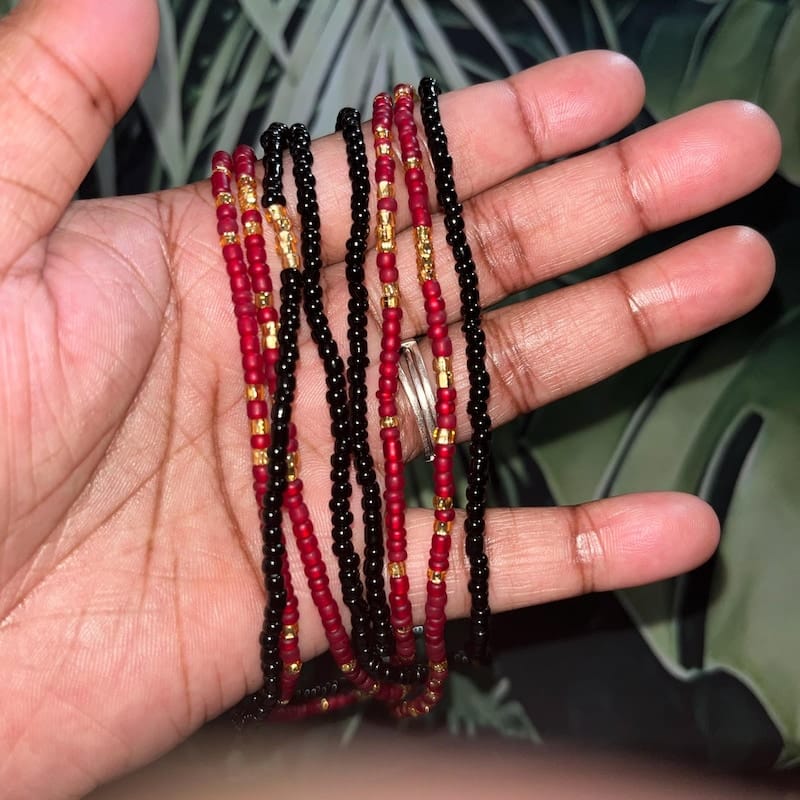 Customer photo review of WAISTBEADS - CHARM