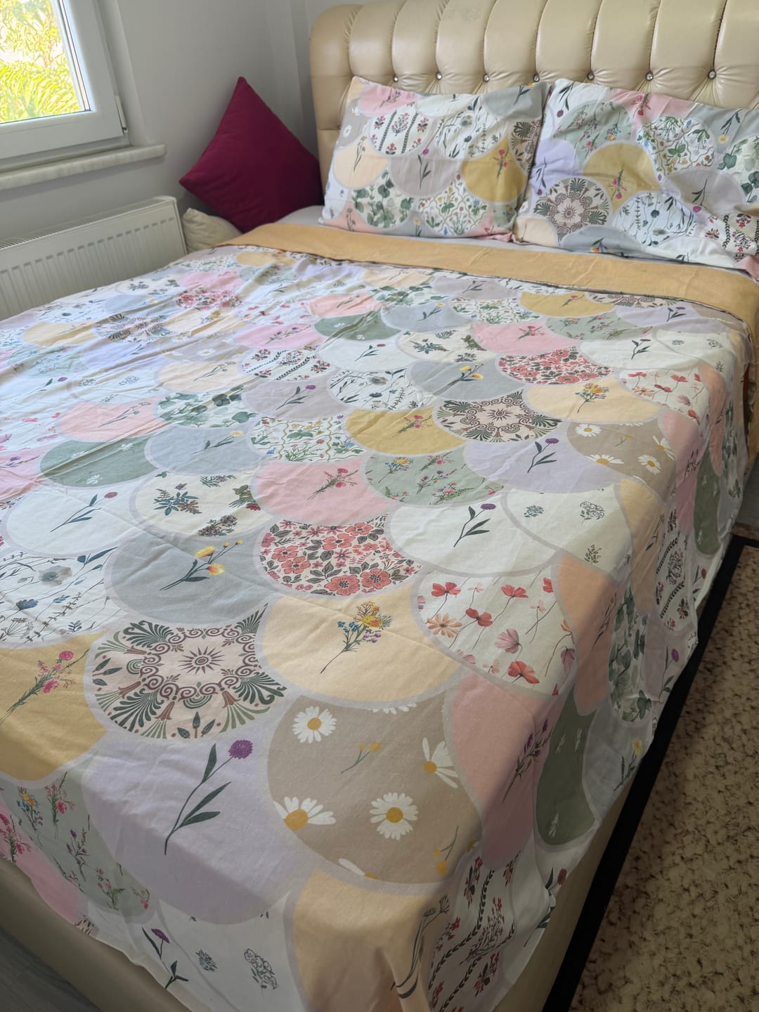 Customer photo review of Alora Nefes Alan Pamuklu Çift Kişilik Nevresim Takımı