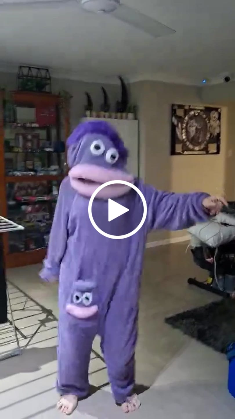 Customer video review of Snuggo™ Monster Onesie