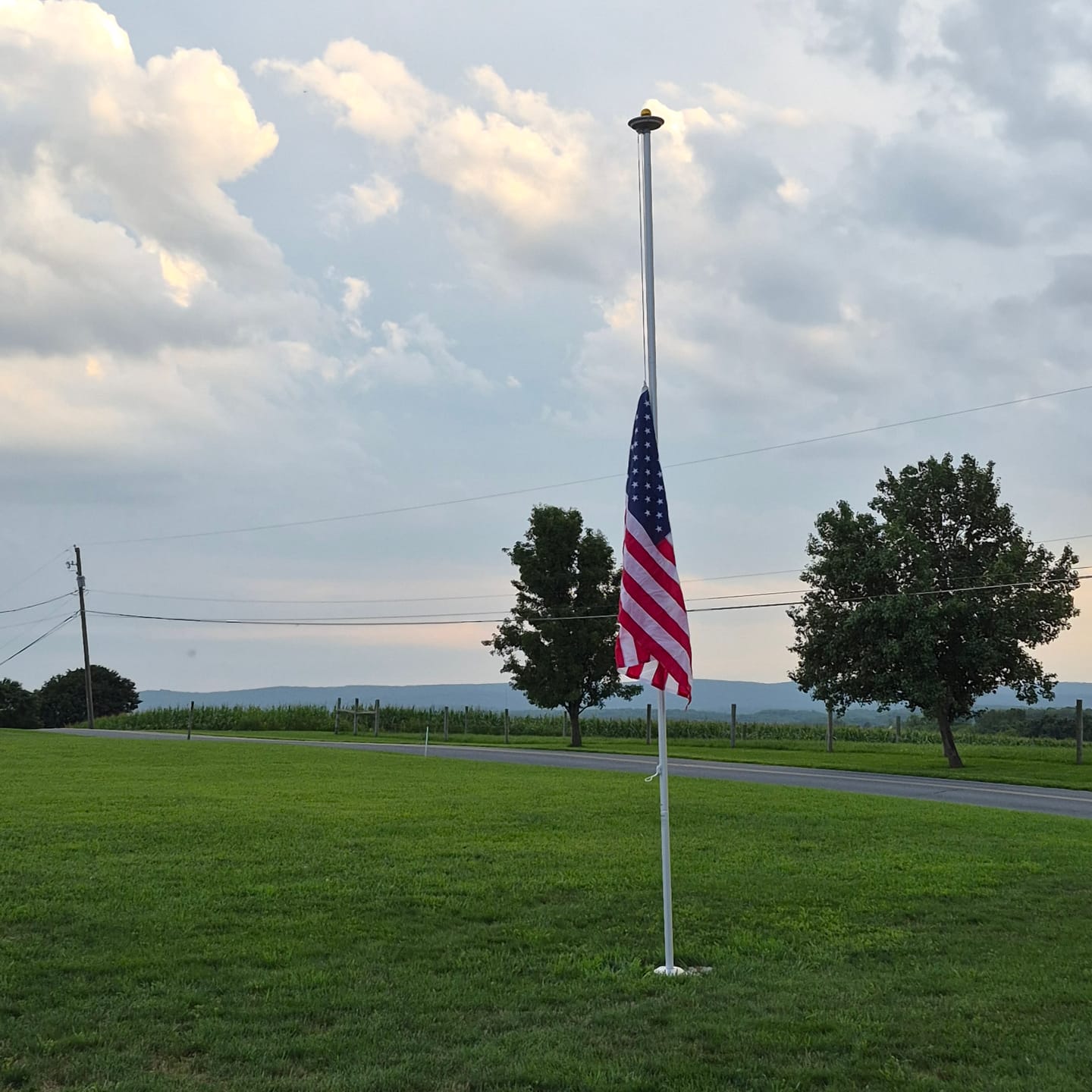 Customer photo review of 4' x 6' American Flag