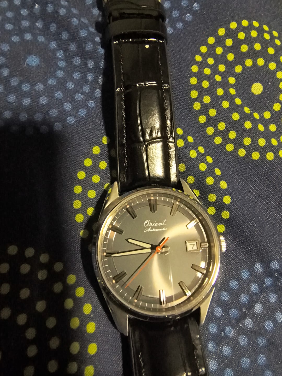 Customer photo review of Reloj Orient Automatic RA-AC0R04N 75th Anniversary Zafiro 38,5mm