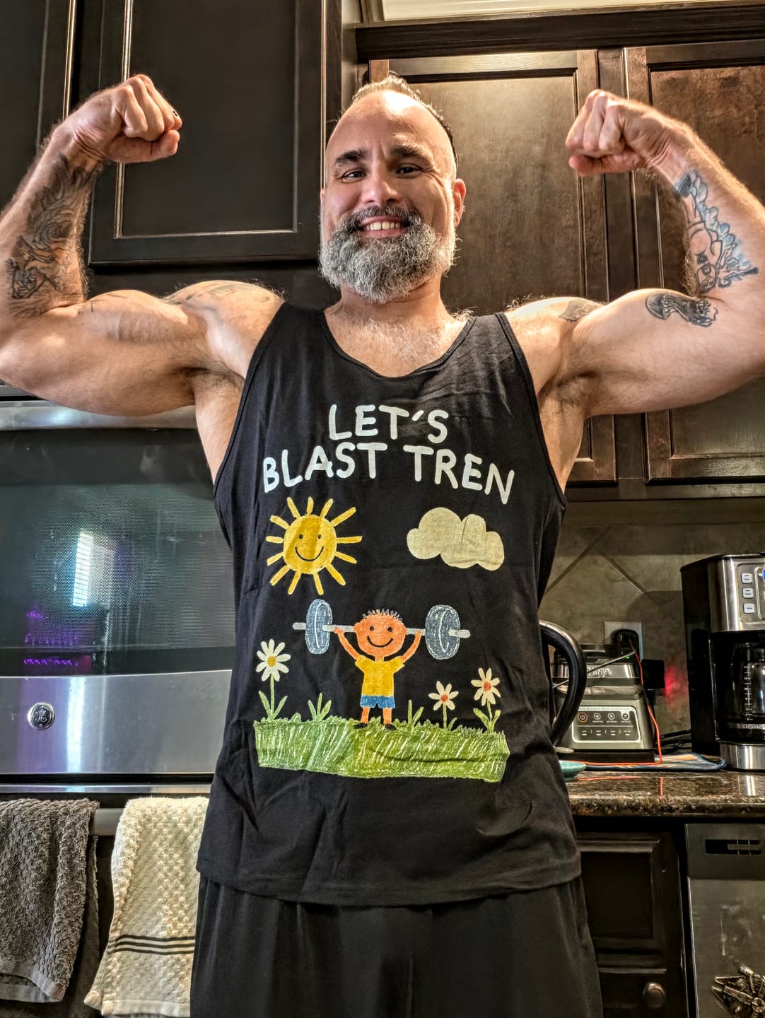 Customer photo review of Let's Blast Tren Tank Top