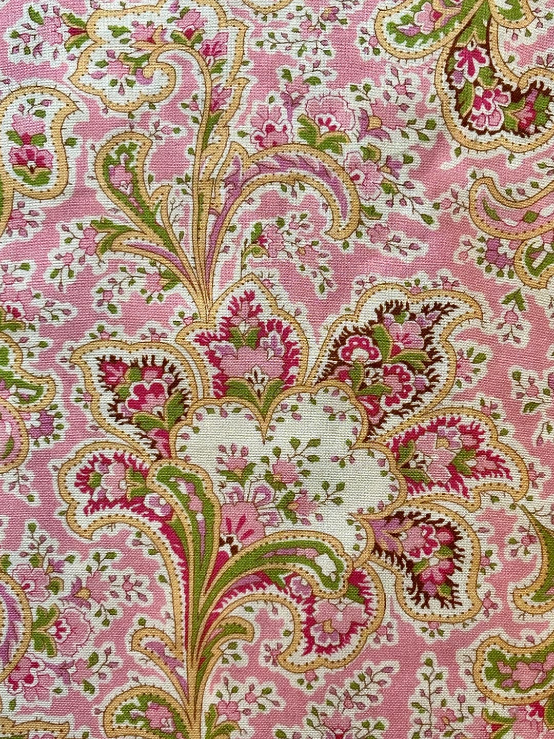 Customer photo review of 108" Wide Malabar Fabric Collection - Rose
