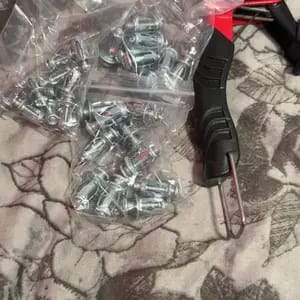 Customer photo review of GripNut Jack Nut Kit