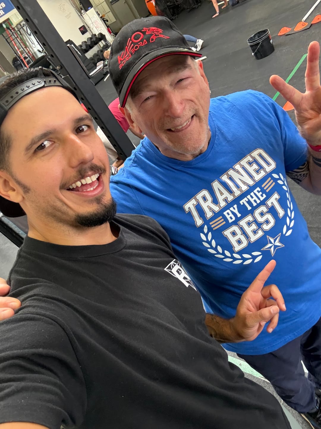 Customer photo review of Trained By The Best T-Shirt