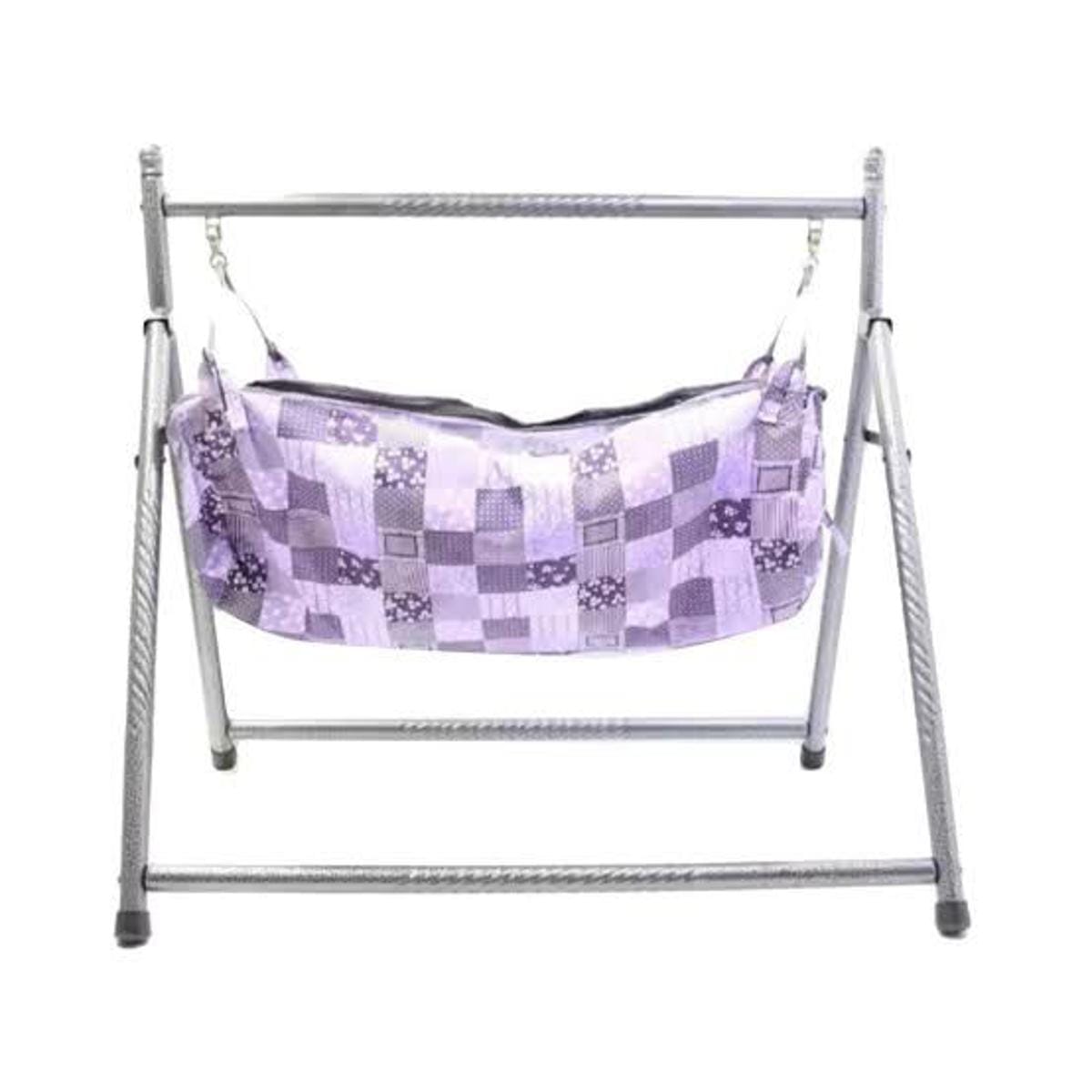 Customer photo review of Foldable Iron Rod Cradle Swing With Free Mosquito Net