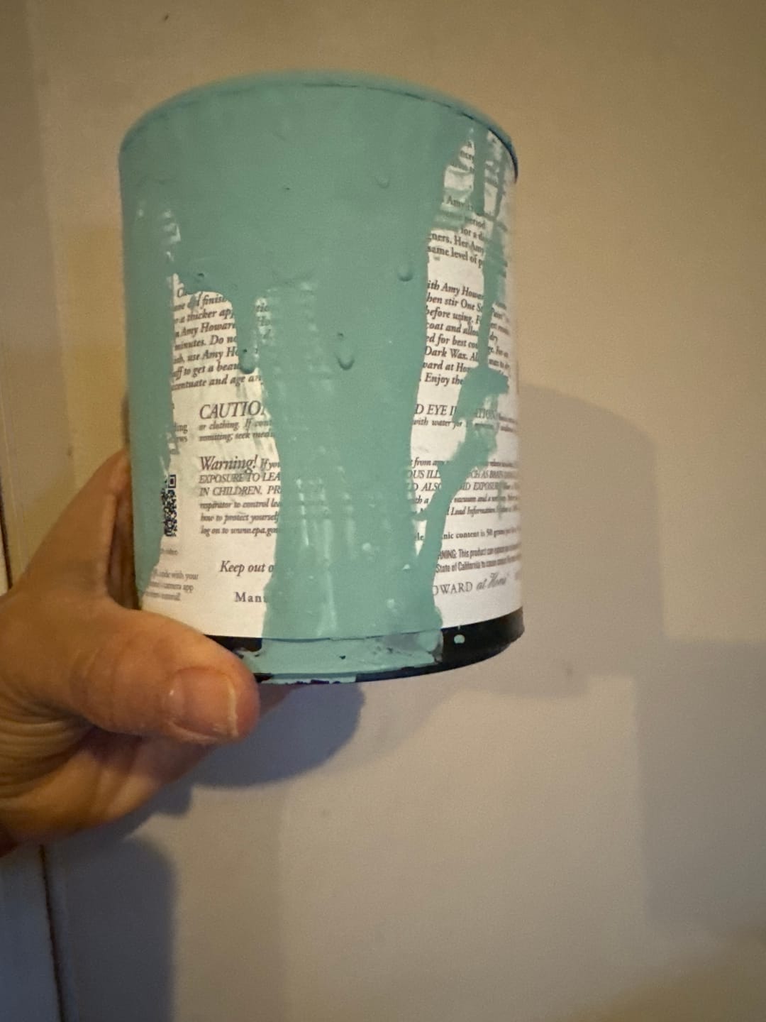 Customer photo review of One Step Paint | Harbor Lights