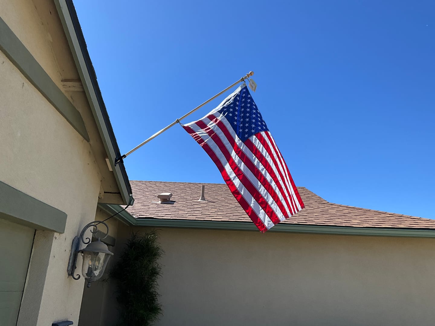 Customer photo review of 3' x 5' American Flag