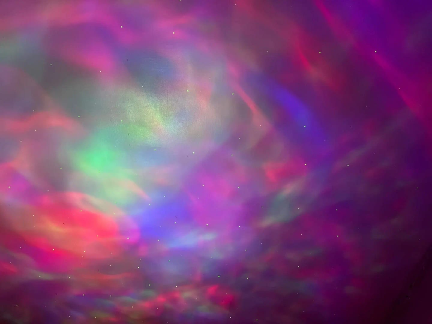 Customer photo review of Astronaut Galaxy Projector
