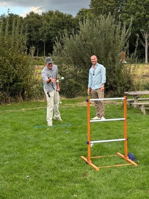 Customer photo review of Profi Laddergolf Set - Soft Bolas
