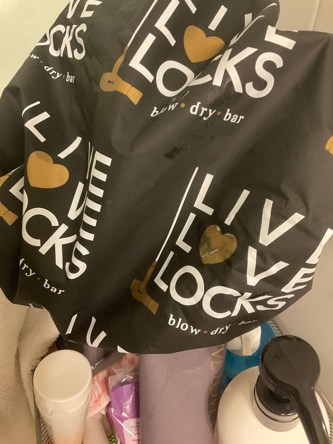 Customer photo review of Shower Cap